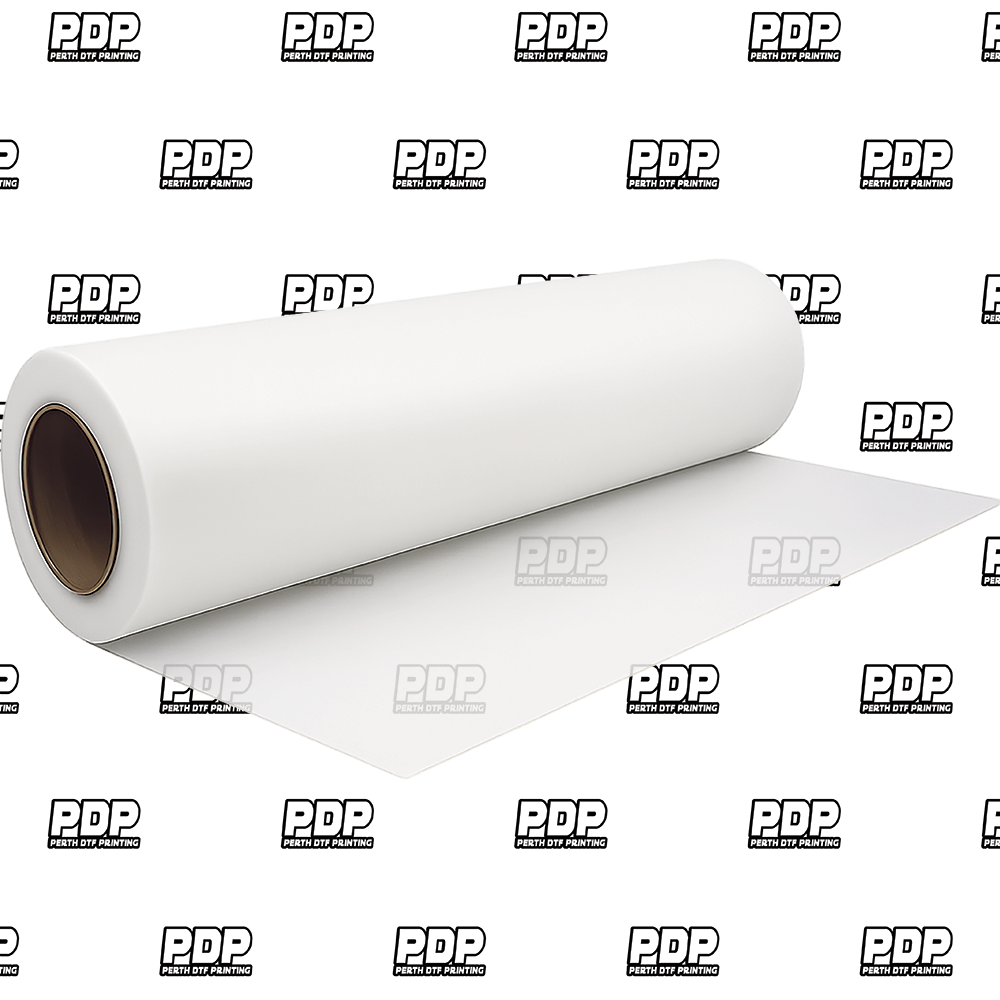 Roll of 60cm for DTF printing with transparent sheet.