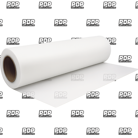 Roll of 60cm for DTF printing with transparent sheet.