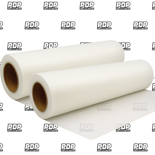 (2-Pack)  60cm DTF Film Rolls – 2 x 100m Warm Peel | Perth Stock