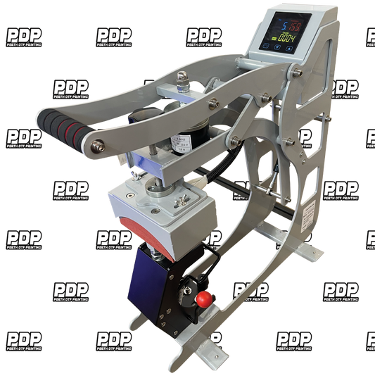 Professional Semi-Auto Cap Heat Press Machine 8.5x14cm, Hat Press for DTF, Transfers  & Sublimation, Perth Stock