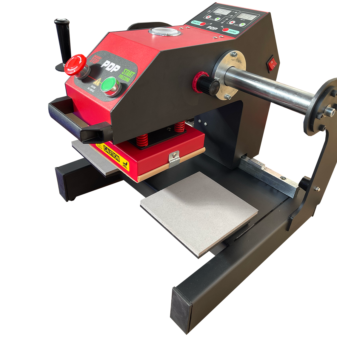 Professional Dual Heat Press Machine 15x15cm – Full Auto Pneumatic | Perth Stock