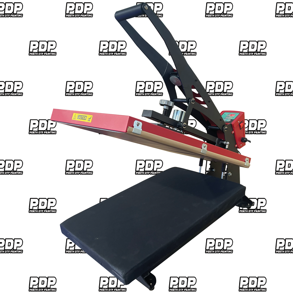 Heatpress open for DTF printing 40x60cm in Perth