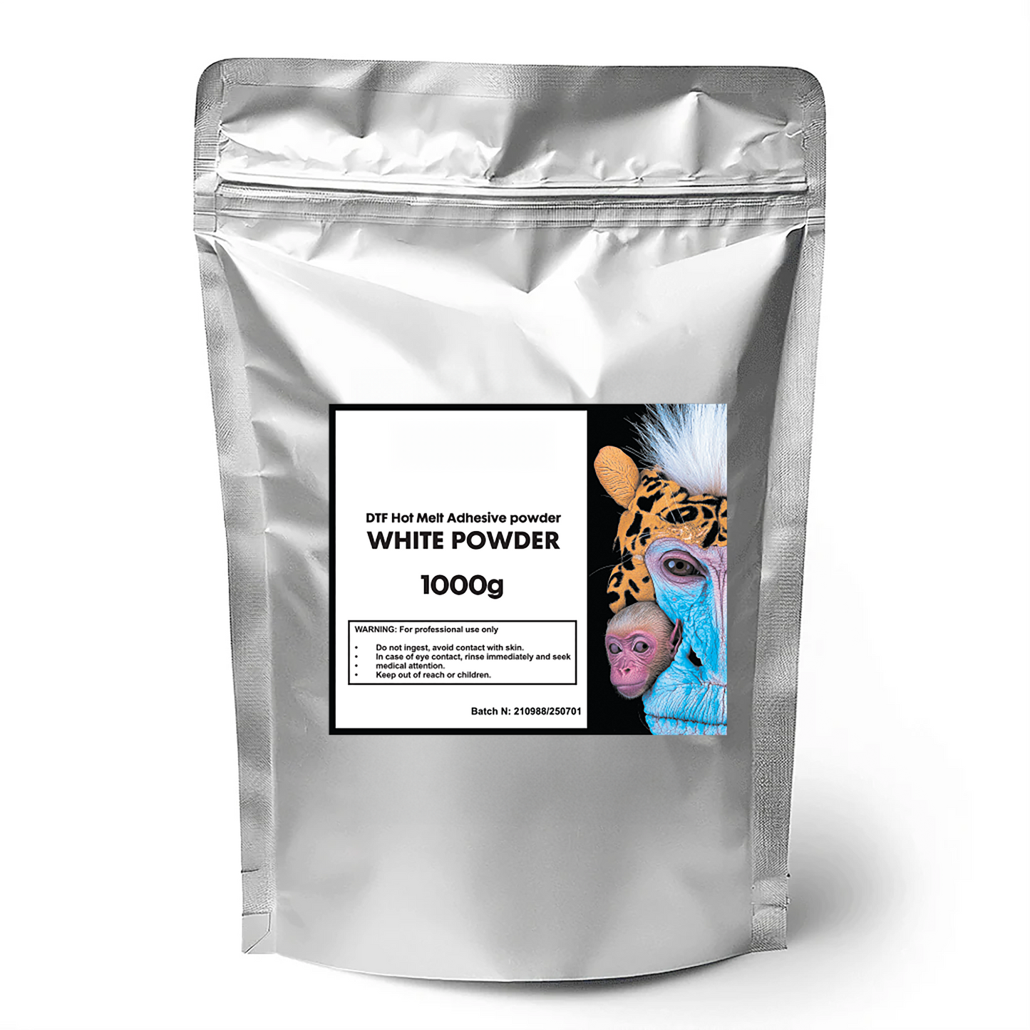 DTF Powder Glue 1kg – White Hot Melt Adhesive Powder (80–200μ) – Stock in Perth