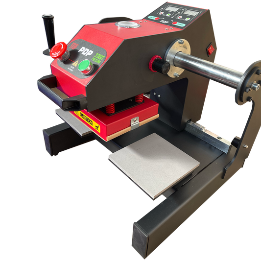 Professional Dual Heat Press Machine 15x15cm – Full Auto Pneumatic | Perth Stock