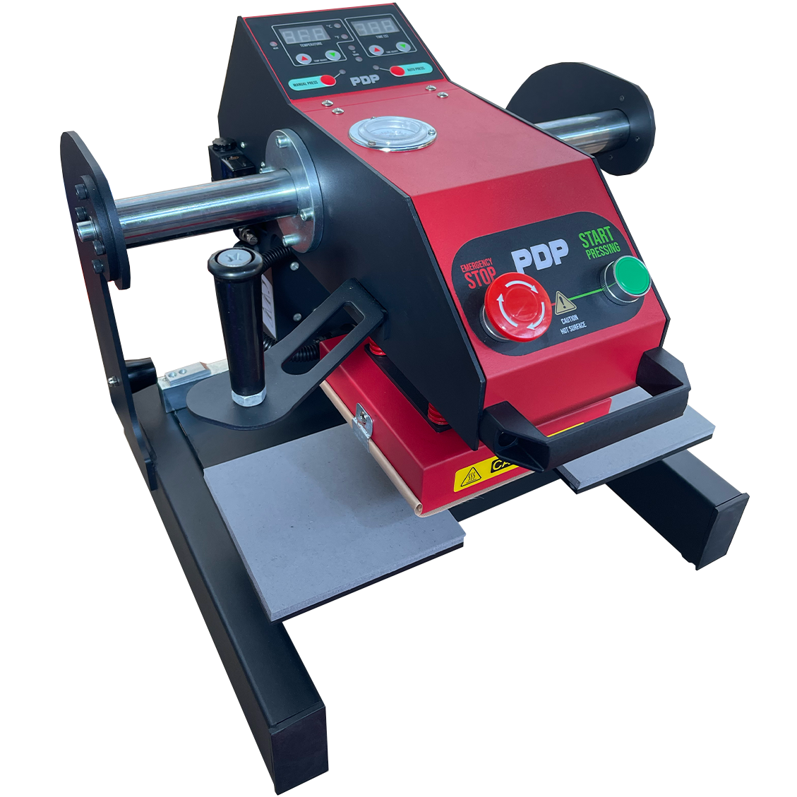 Professional Dual Heat Press Machine 15x15cm – Full Auto Pneumatic | Perth Stock