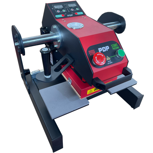 Professional Dual Heat Press Machine 15x15cm – Full Auto Pneumatic | Perth Stock
