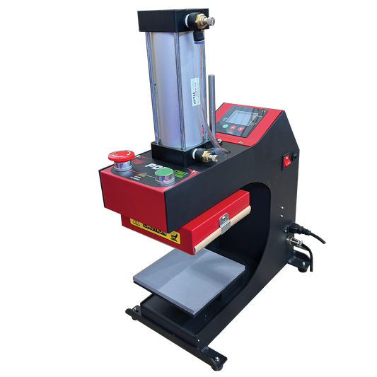 Heat Press Single Station 15x15cm Pneumatic – Full Auto | High Opening | Foot Pedal | Perth Stock