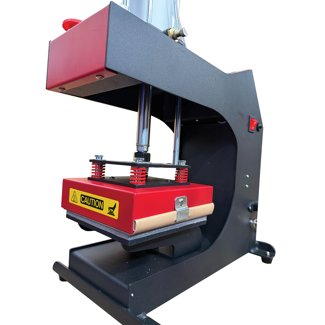 Heat Press Single Station 15x15cm Pneumatic – Full Auto | High Opening | Foot Pedal | Perth Stock